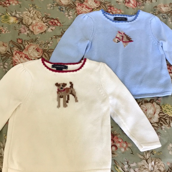 Lands' End Other - Lands’ End Cotton Sweaters